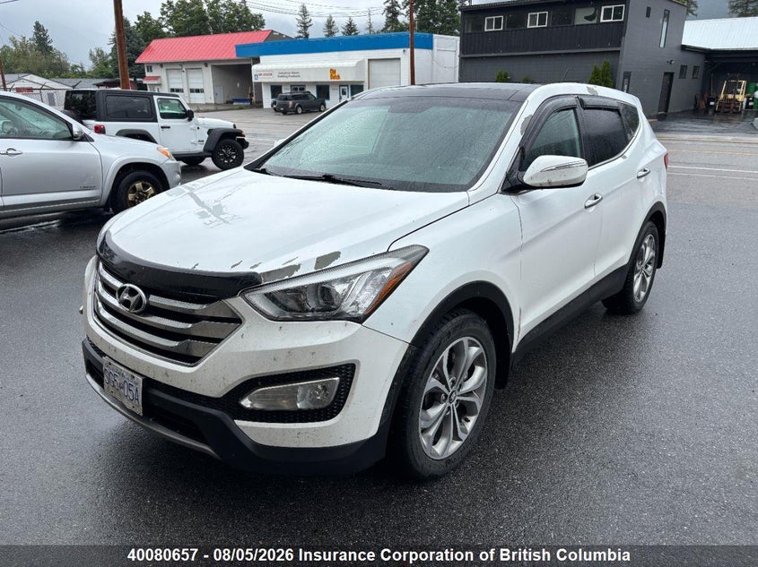 Vin: 5xyzudla3dg117675, lot: 30097765, hyundai santa fe sport 2.0t limited 20132