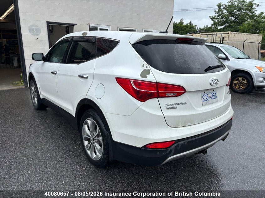 Vin: 5xyzudla3dg117675, lot: 30097765, hyundai santa fe sport 2.0t limited 20133