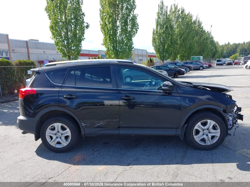 2015 TOYOTA RAV 4 SPORT UTILITY VEHICLE 2.5L I4 FI DOHC 16V NF4