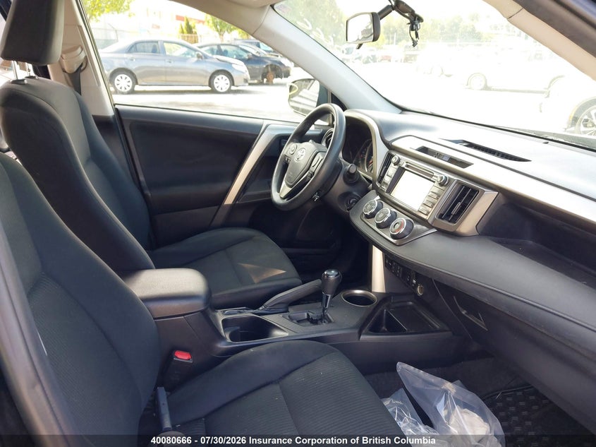 2015 TOYOTA RAV 4 SPORT UTILITY VEHICLE 2.5L I4 FI DOHC 16V NF4