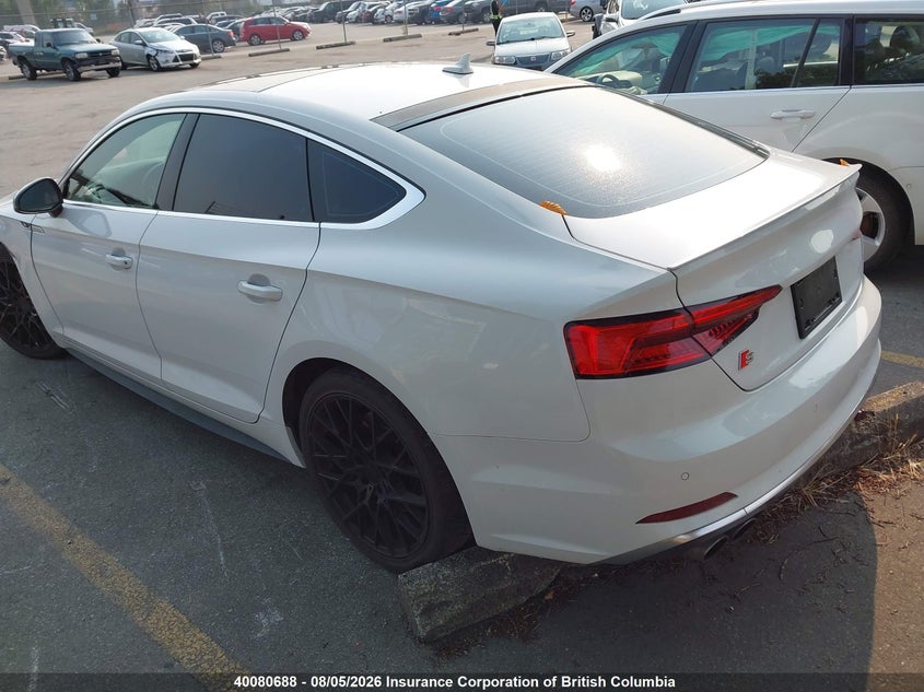 Vin: wauc4cf51ja006808, lot: 30097805, audi s5 20183