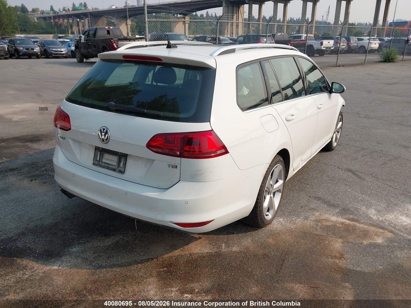 Vin: 3vwc17au8gm515529, lot: 30097812, volkswagen golf 20164