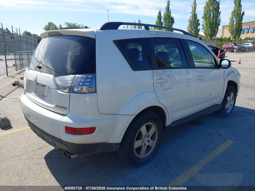Vin: ja4jt3ax3cu606523, lot: 30097847, mitsubishi outlander ls 20124