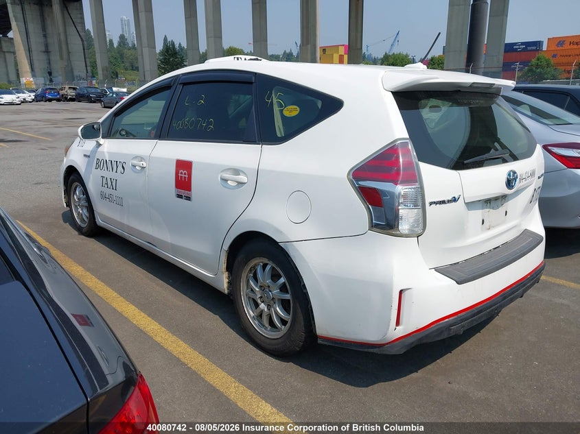 Vin: jtdzn3euxgj050981, lot: 30097865, toyota prius 20163
