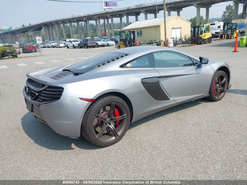 2015 MCLAREN 650S COUPE 3.8L V-8 DOHC, VVT, TURBO, 641HP