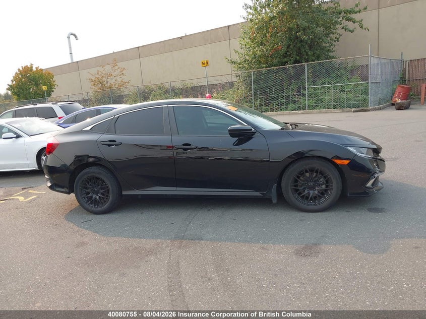 2019 HONDA CIVIC SEDAN 2.0L I-4 DOHC, VVT, 158HP
