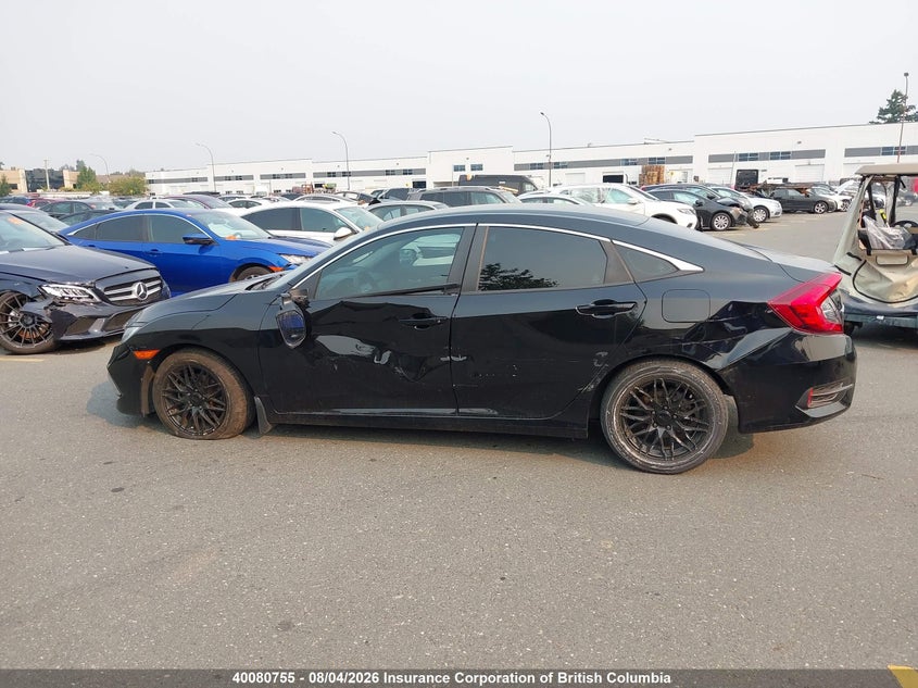 2019 HONDA CIVIC SEDAN 2.0L I-4 DOHC, VVT, 158HP