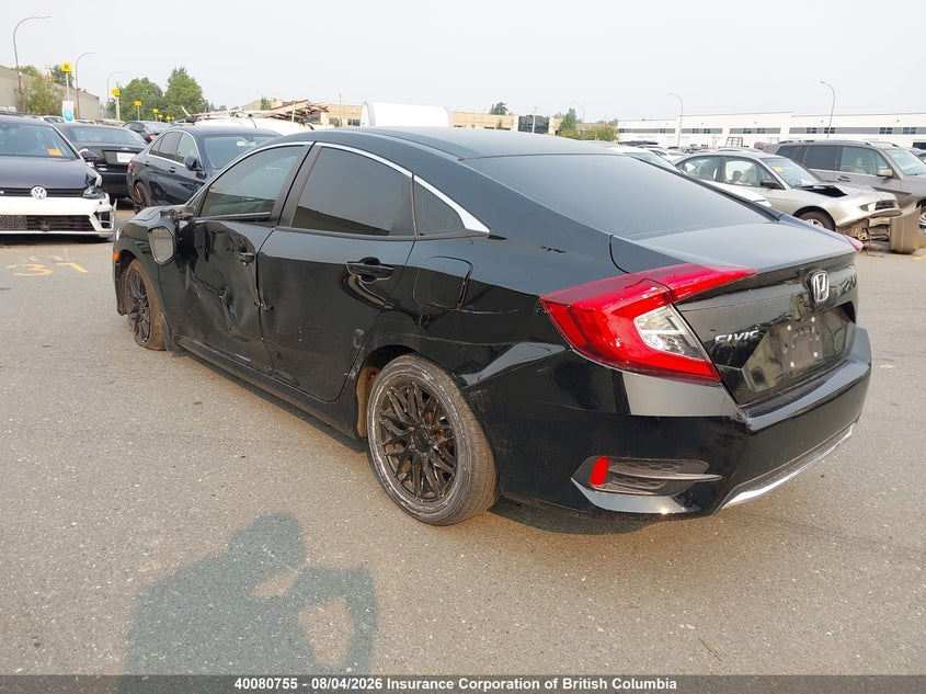 2019 HONDA CIVIC SEDAN 2.0L I-4 DOHC, VVT, 158HP