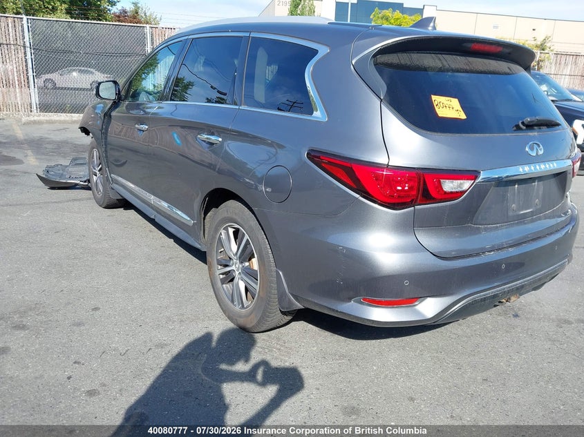 Vin: 5n1al0mm8gc503403, lot: 30097905, infiniti qx60 20163