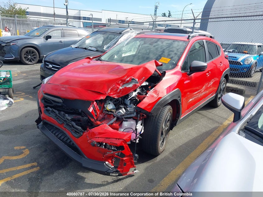 Vin: jf2guhnc6rh291897, lot: 30097916, subaru crosstrek limited 20242