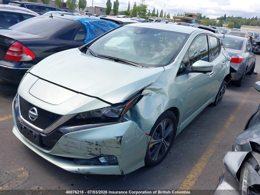 Vin: 1n4az1cp1jc306431, lot: 30097930, nissan leaf s/sv/sl 20182