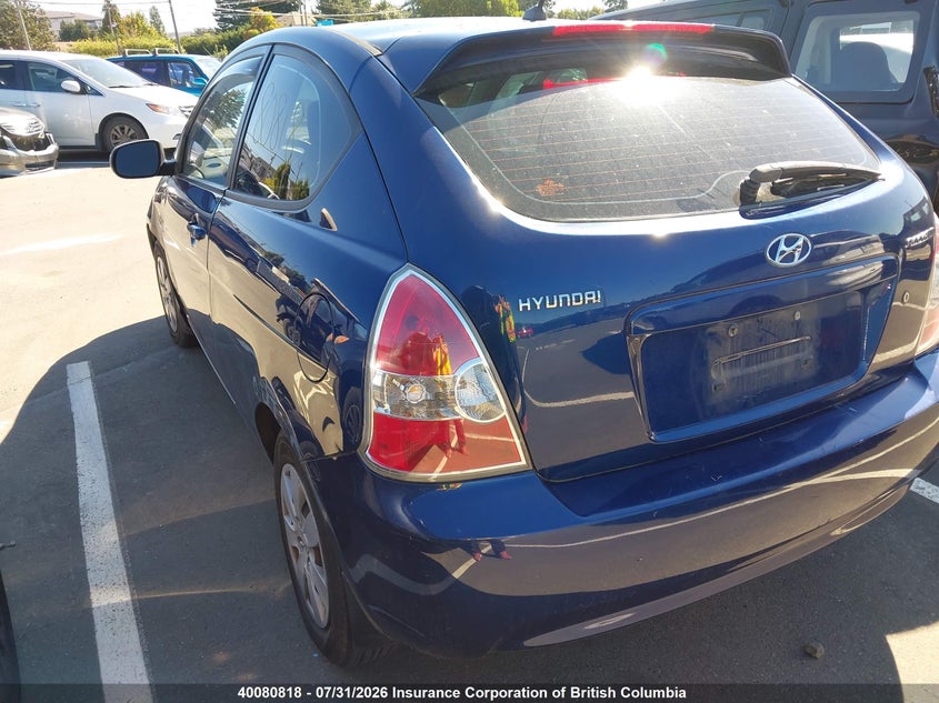 Vin: kmhcn3bc0au183218, lot: 30097953, hyundai accent se 20103