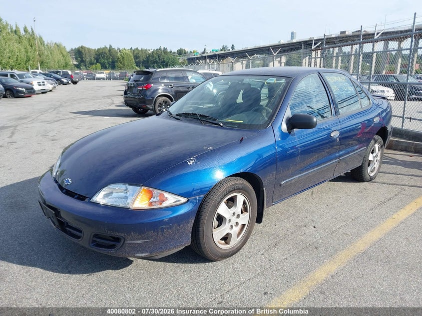 2002 Chevrolet Cavalier, Удар сзади, IAAI, VIN 1G1JF52F527299649 — фото 2