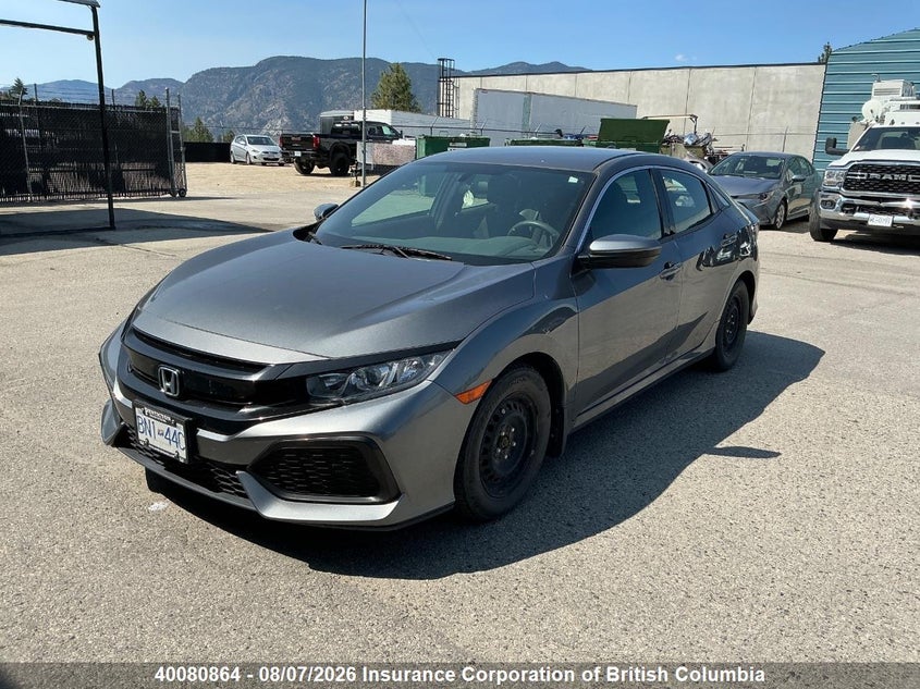 Vin: shhfk7h24ju300130, lot: 30098007, honda civic 20182