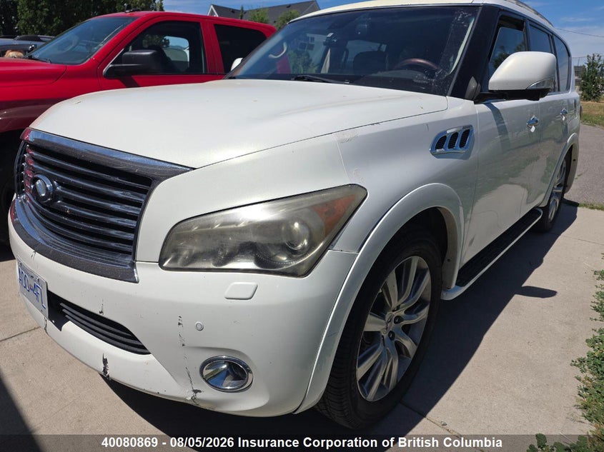Vin: jn8az2ne7b9006939, lot: 30098013, infiniti qx56 20112