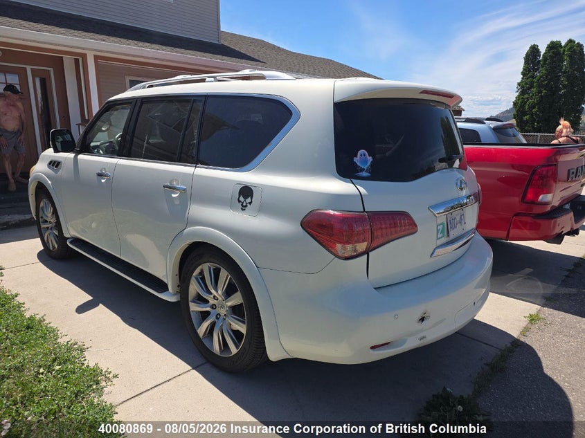 Vin: jn8az2ne7b9006939, lot: 30098013, infiniti qx56 20113