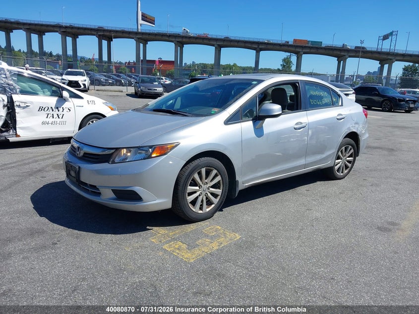 2012 HONDA CIVIC SEDAN 1.8L I4 FI SOHC 16V NF4