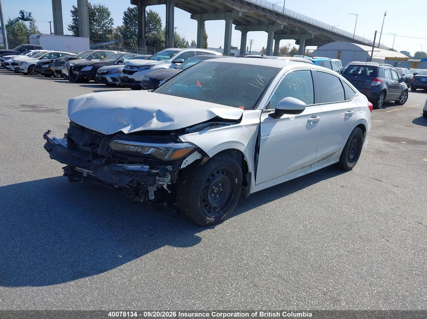 Vin: 2hgfe2f20ph105516, lot: 30098018, honda civic lx 20232