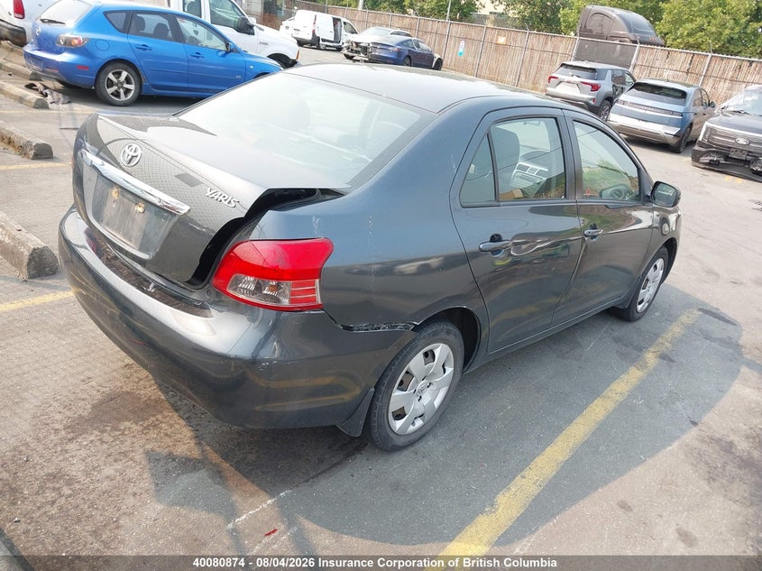 Vin: jtdbt4k39c1420997, lot: 30098020, toyota yaris 20124