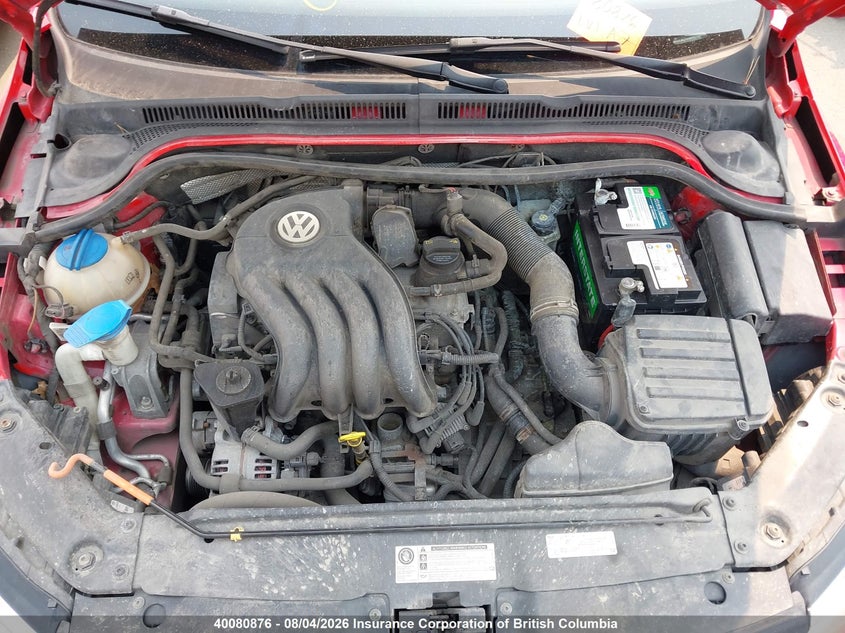 2014 VOLKSWAGEN JETTA SEDAN 2.0L I-4 115HP