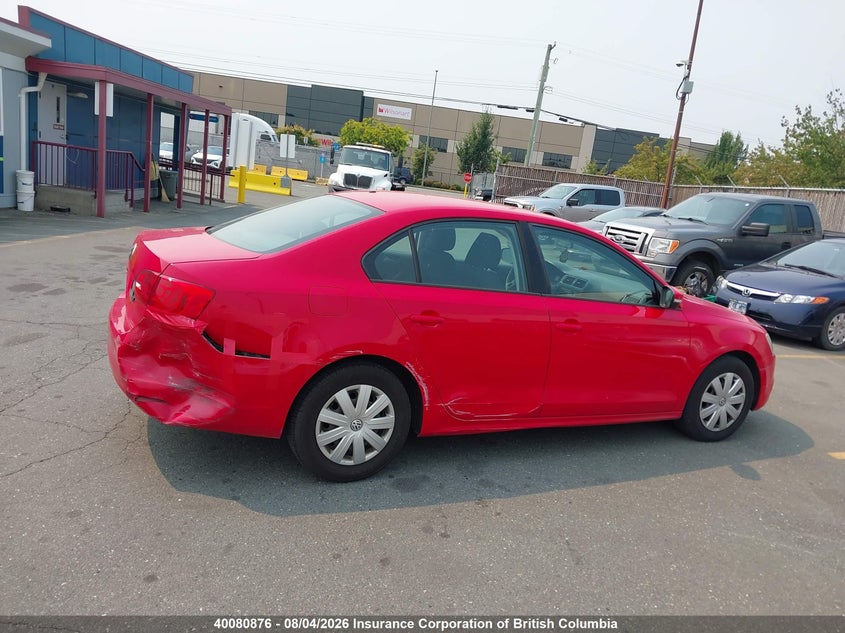 2014 VOLKSWAGEN JETTA SEDAN 2.0L I-4 115HP