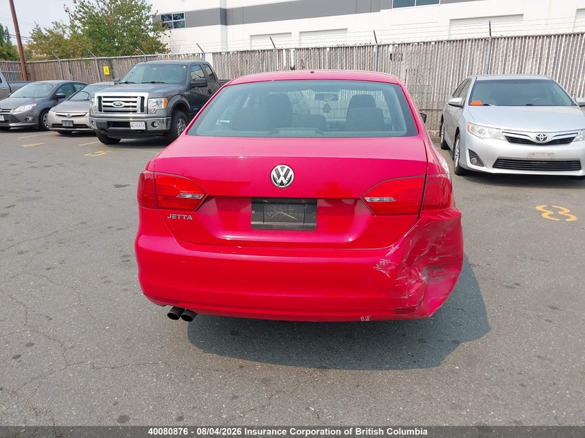 2014 VOLKSWAGEN JETTA SEDAN 2.0L I-4 115HP