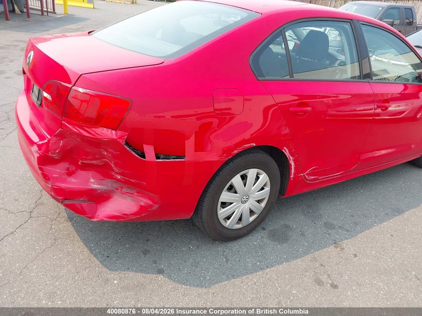 2014 VOLKSWAGEN JETTA SEDAN 2.0L I-4 115HP