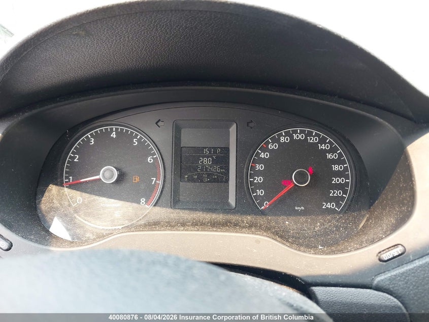 2014 VOLKSWAGEN JETTA SEDAN 2.0L I-4 115HP
