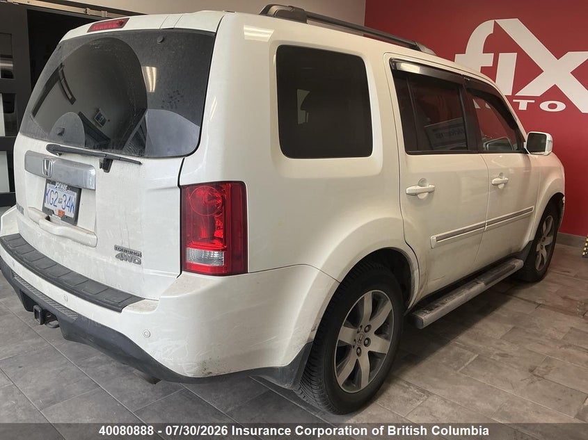 Vin: 5fnyf4h98db501088, lot: 30098042, honda pilot 20134