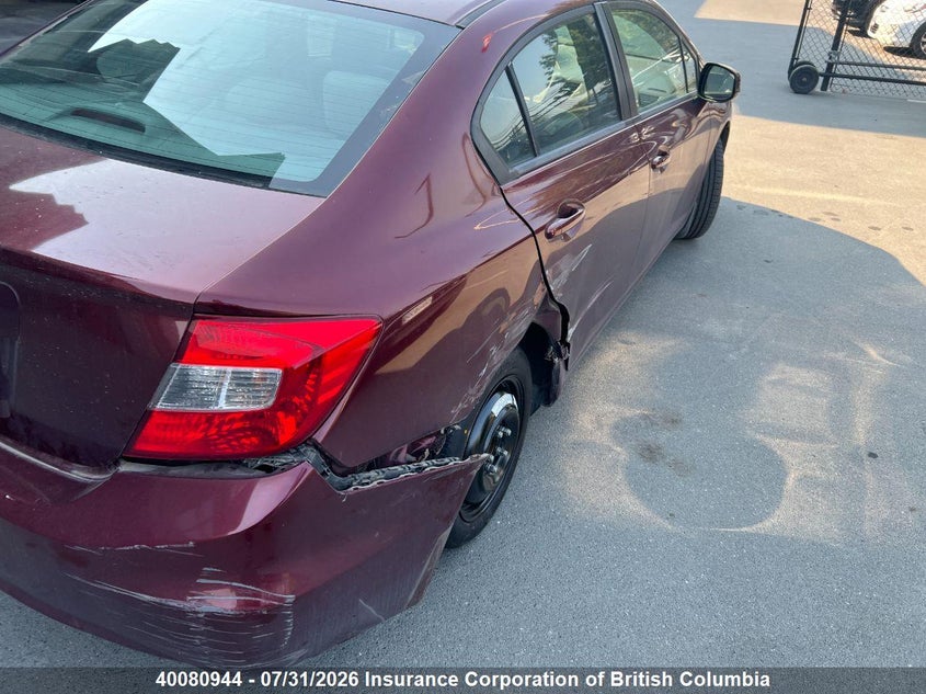 Vin: 2hgfb2e59ch043273, lot: 30098110, honda civic 20124