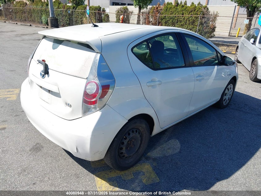 Vin: jtdkdtb30e1560608, lot: 30098115, toyota prius 20144