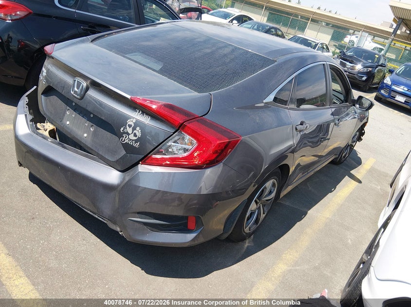 Vin: 2hgfc2f54lh033214, lot: 30098123, honda civic lx 20204