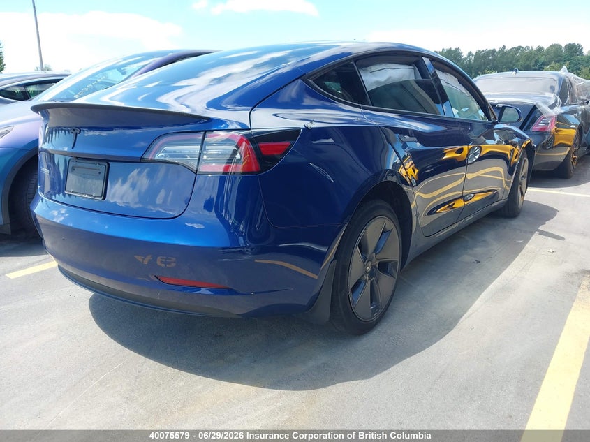 Vin: 5yj3e1ea9pf477009, lot: 30098130, tesla model 3 20234