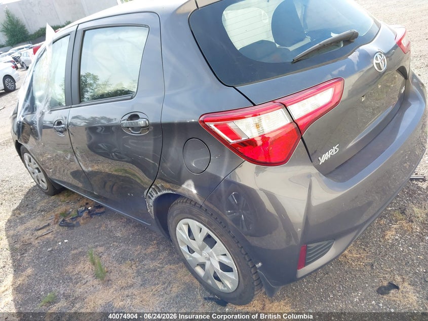 Vin: vnkktud39ja094443, lot: 30098133, toyota yaris l/le/se 20183