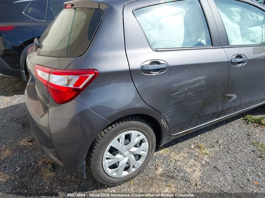 Vin: vnkktud39ja094443, lot: 30098133, toyota yaris l/le/se 20184