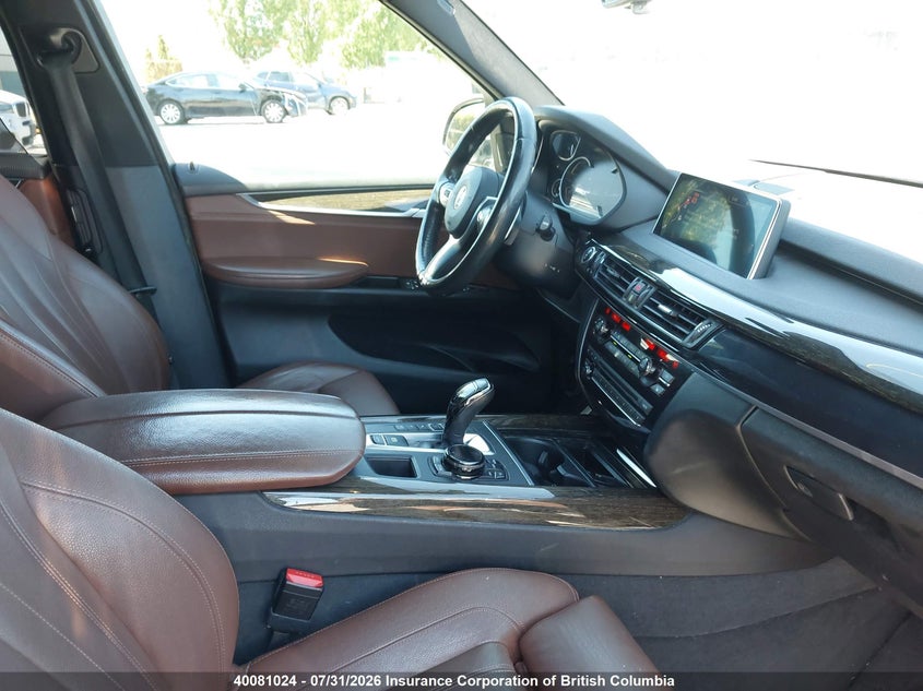 2016 BMW X5 SPORT UTILITY VEHICLE 3.0L I6 FI DOHC 24V NF4