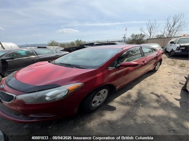 Vin: knafk4a60f5269042, lot: 30098232, kia forte 20152
