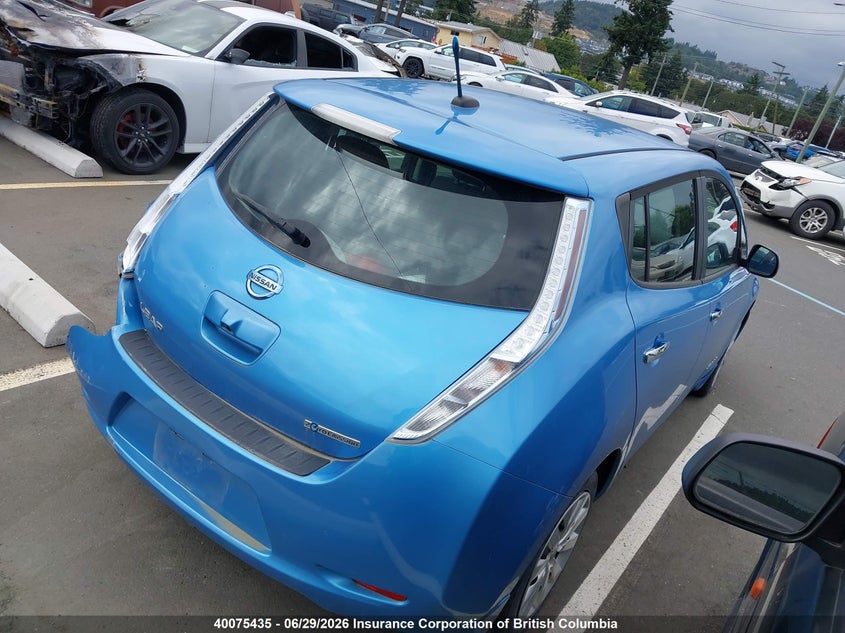 Vin: 1n4az0cp6dc421749, lot: 30098236, nissan leaf s/sv/sl 20134