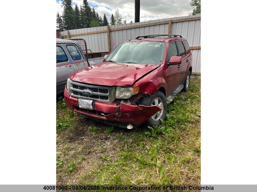 Vin: 1fmcu0d72aka61117, lot: 30098269, ford escape xlt 20102