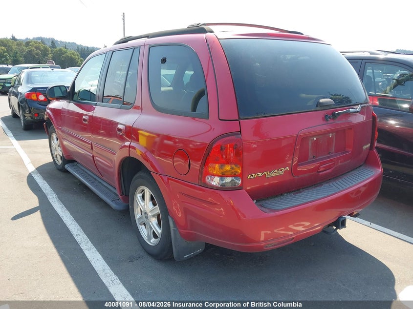 2003 OLDSMOBILE BRAVADA SPORT UTILITY VEHICLE 4.2L I6 FI DOHC F