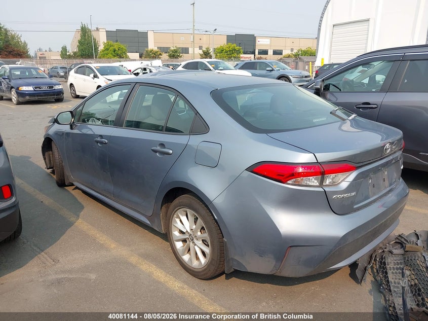 Vin: 5yfbpmbe2mp223849, lot: 30098366, toyota corolla le 20213