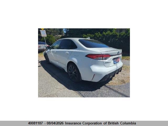 Vin: jtdbdmhe5s3026342, lot: 30098414, toyota corolla hybrid se 20253