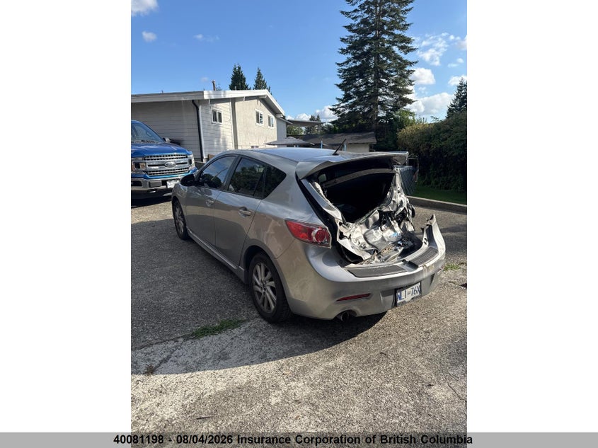 Vin: jm1bl1l78d1813245, lot: 30098426, mazda 3 i 20133