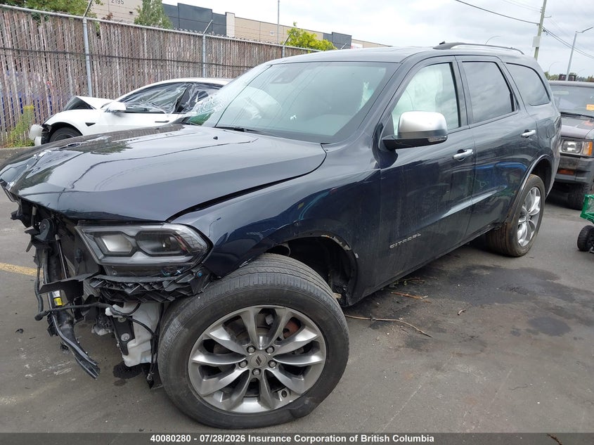 Vin: 1c4sdjet9rc241086, lot: 30098429, dodge durango citadel 20242