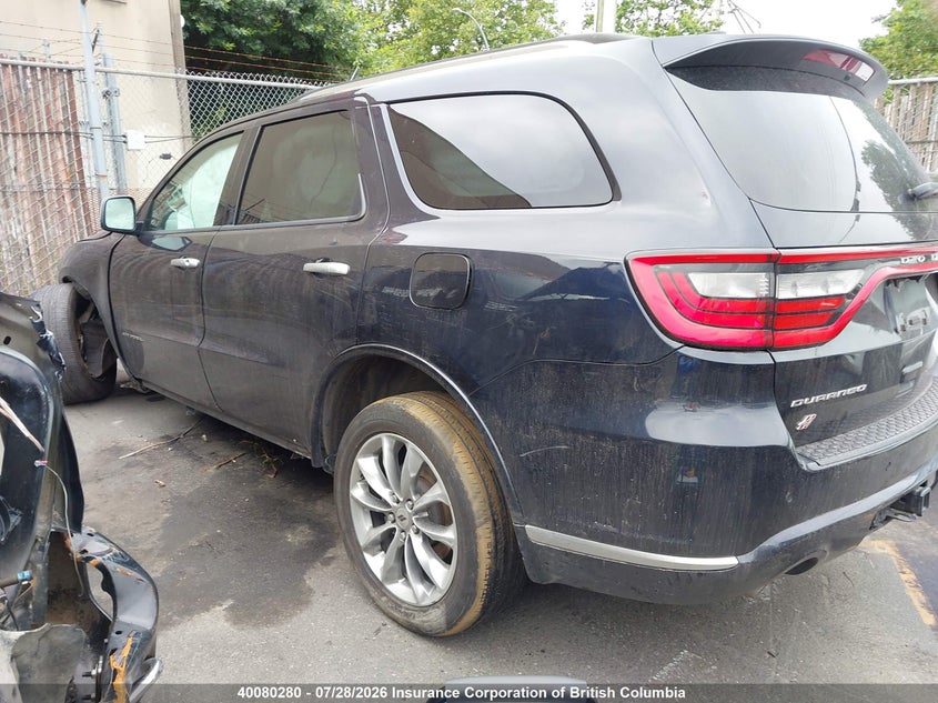 Vin: 1c4sdjet9rc241086, lot: 30098429, dodge durango citadel 20243