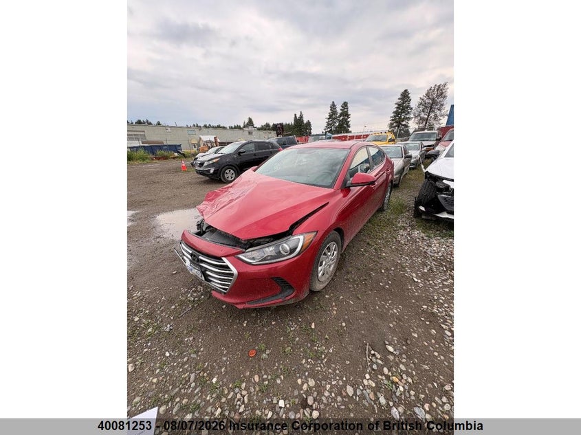 Vin: 5npd74lf0hh195066, lot: 30098497, hyundai elantra se 20172