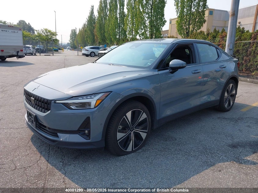2023 Polestar 2, Right Side, IAAI, VIN YSMED3KA8PL155118 — photo 2
