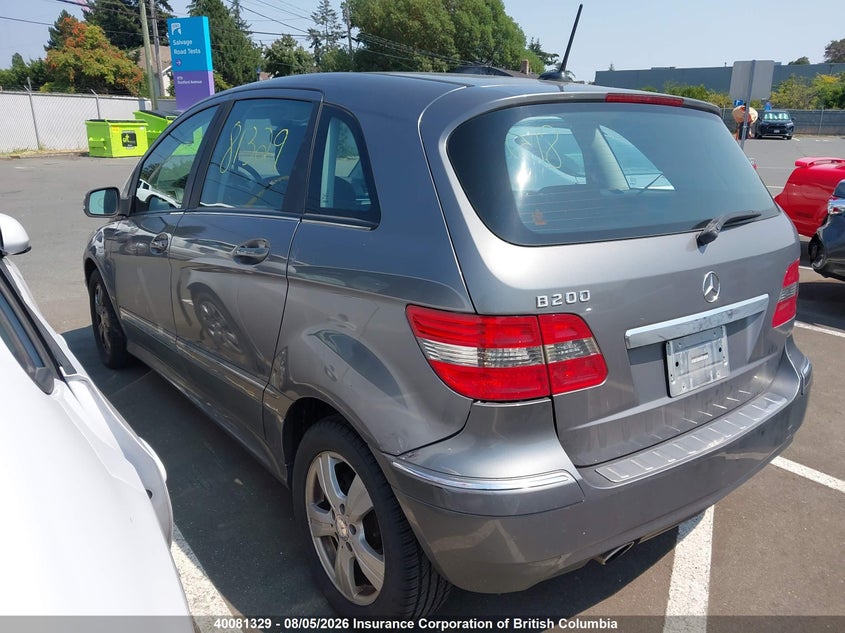 Vin: wddfh3db5bj706402, lot: 30098585, mercedes-benz b200 20113