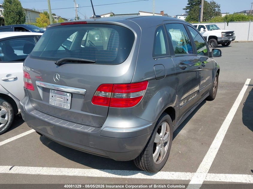Vin: wddfh3db5bj706402, lot: 30098585, mercedes-benz b200 20114