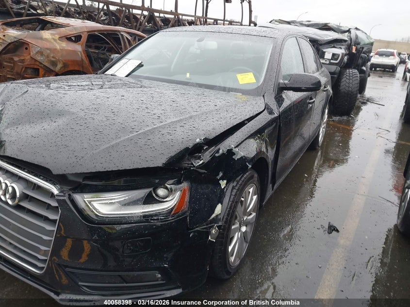 Vin: waubfcfl8en009370, lot: 30098612, audi a4 premium 20142